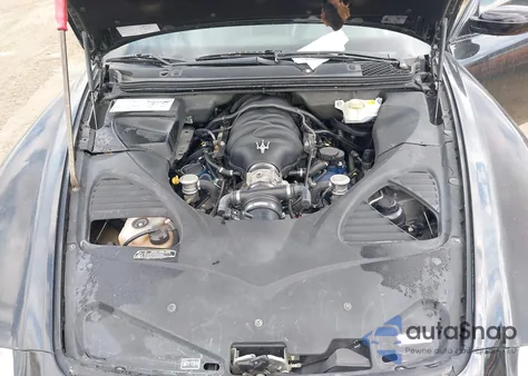 2008 Maserati Quattroporte M139 from USA, damaged, VIN ZAMFE39A780038759